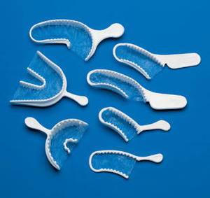 Triple Tray Disposable Impression Trays 