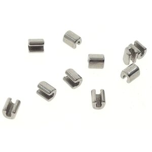 Crimpable Stops .021x.025 pack of 10