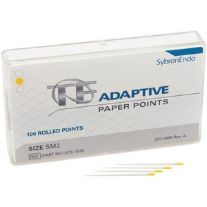 TF Adaptive Paper Points 100/Pkg (SybronEndo)