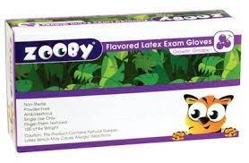 Gloves Zooby Flavored Latex 100 (Young Dental)