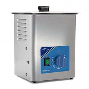 Ultrasonic Unit Quantrex 90H w/Timer & Heat 1.9 Liter (0.5 Gal) #606 (L&R)