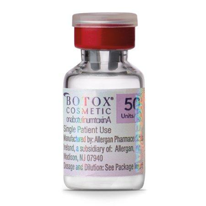 Botox® Cosmetic Botulinum Toxin Type A (onabotulinumtoxinA) 50 Units Intramuscular Injection Single Use Vial