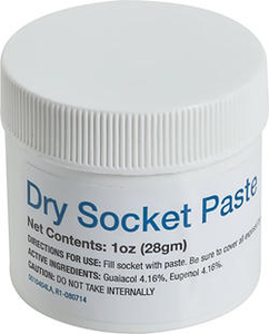 Dry Socket Paste 1 oz. (28g) jar