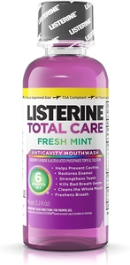  Listerine Total Care Fresh Mint 3.2oz Patient Trial Size 24/Case