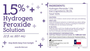 Pre Treatment Oral Rinse Solution  Hydrogen Peroxide 1.5% 22oz