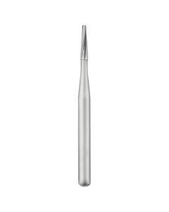 Carbide Bur FG Plain Tapered Fissure Round End pack Of 10 1169-1172
