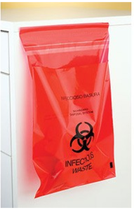 Biohazard Waste Bags Red