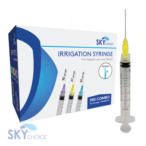 Endodontic Irrigation 3 cc Luer Syringe Combo 100/pkg