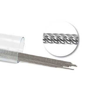 Coaxial 6 Strand Round Archwire Stainless Steel pack of 10