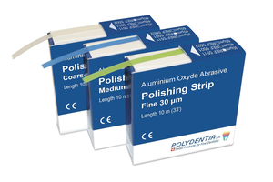 Abrasive polishing strips (Polydentia)