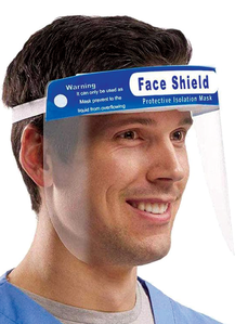 Disposable Face Shield with foam Each