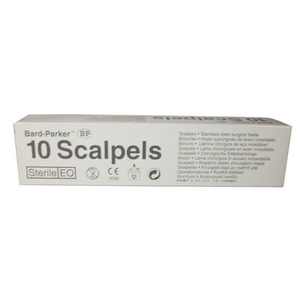 Scalpels Sterile Disposable 10/Pkg (Bard-Parker)