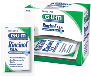 Rincinol Sachet PRN, Mouth Sore Rinse 36/Pkg