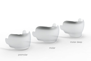 QuickmatFIT Anatomical Sectional Matrices 0.04mm