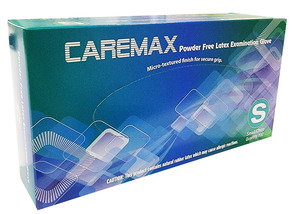 Gloves Latex Exam Powder Free Textured (Caremax)