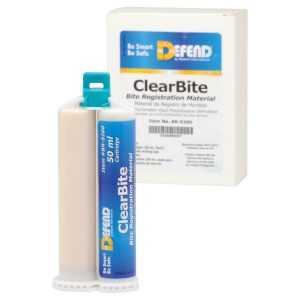 Defend ClearBite Bite Registration Material – Fast Set, Unflavored