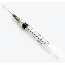 Luer Lock Syringe/Needle 3cc 22gx1 (100)