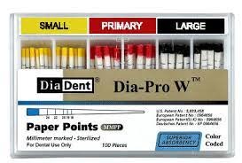 Dia-Pro W Paper Points (DiaDent)