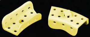 Plasdent Mini Impression Trays Yellow (50/Bag)