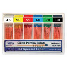 Gutta Percha .04 Taper pack of 60
