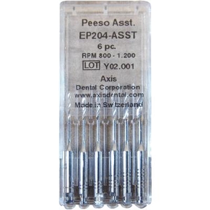 NTI Peeso Reamers, 6/Pkg (Kerr)