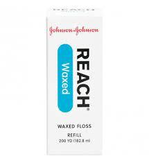 Floss Waxed Unflavored Refill (200Yd) (J&J)
