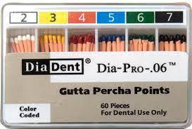 Dia-Pro Gutta Percha.06 #3 (60) (Diadent)