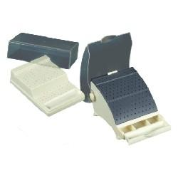 Large Bur Station W/Lid Ivory (Plasdent)