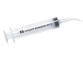 Utility Syringe 12ml Curved (50/Pkg)
