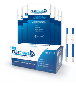 FastCheck 15 In Office Water Test Strip Kits – 6 Kits (Sterisil)