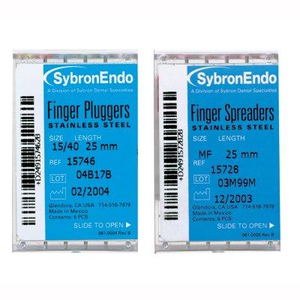 Endo Pluggers and Finger Spreaders 6/Pk (SybronEndo)