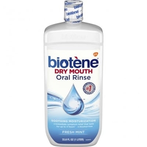 Biotene Dry Mouth Oral Rinse, Mint, 33.8 oz. bottle, 4/cs  GSK# 00465 
