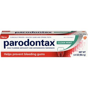 Parodontax Toothpaste, 3.4 oz. tube,  6/pkg, 2 pkg/cs (12 tubes total)