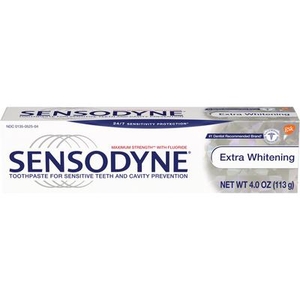 Sensodyne Extra Whitening Toothpaste, 4 oz. tube, 12/cs
