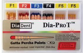 Dia-Pro T Gutta Percha Points F Series (Diadent)
