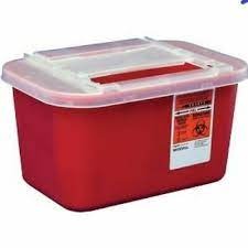 Sharps Container, 1 Gal, W/Sliding Lid