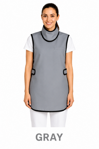 Apron Lead Free Adult With Collar  (Sky Choice)