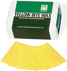 Bite Wax Sheets Yellow (Coltene)