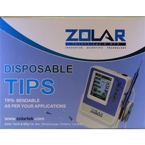 Zolar Disposable Tips with Multiple Angles Options 25/Bx 