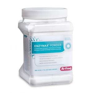 Enzymax Powder Ultrasonic Detergent & Presoak 1.76LB/800g Powder,Makes 50 gallons/189 liters.