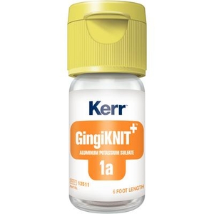 GingiKNIT+ Knitted Retraction Yarn Aluminum Potassium Sulfate 10%, 72