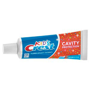 Crest Kids Cavity Protection Sparkle Fun Toothpaste .85oz 72/Pkg
