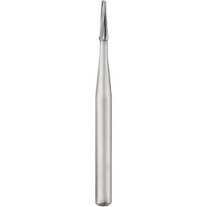 Carbide Burs FG High Speed Flat End Plain Tapred 100/Pkg (Sky Economy)