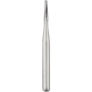 Carbide Burs FG High Speed Flat End Plain Tapred 100/Pkg (Sky Economy)