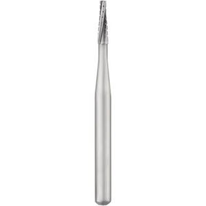 Carbide Burs FG High Speed Tapared cross Cut Flat End 100/Pkg (Sky Economy)