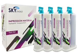 Impression Material VPS 50ml Cartridge 4/Pk (SKY CHOICE)