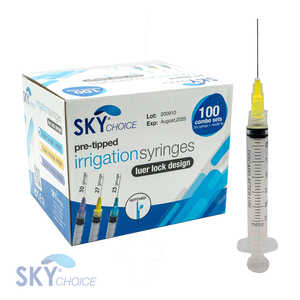 Endodontic Irrigation Syringe Combo 100/pkg