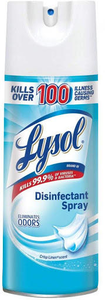 Lysol Disinfectant Spray 12.5oz  Crisp Linen Scent 