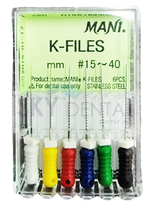 K Files SS 25mm (MANI)