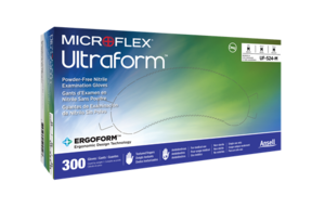 MICROFLEX Ultraform Nitrile Gloves 300/Box 